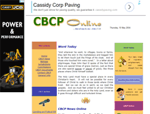 Tablet Screenshot of cbcponline.org